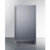 Summit BIM182ADA 17.75" W Stainless Steel Floor Model Built-In Icemaker - 115 Volts