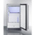 Summit BIM182ADA 17.75" W Stainless Steel Floor Model Built-In Icemaker - 115 Volts