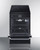 Summit TEM665CW 2.92 Cu. Ft. Black Porcelain and Steel Induction Smooth-Top Range - 220 Volts