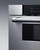 Summit MDR30SS 1.2 Cu. Ft. Black Stainless Steel Door Gray Cabinet Drawer Microwave - 115 Volts