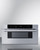 Summit MDR30SS 1.2 Cu. Ft. Black Stainless Steel Door Gray Cabinet Drawer Microwave - 115 Volts