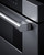 Summit MDR30SS 1.2 Cu. Ft. Black Stainless Steel Door Gray Cabinet Drawer Microwave - 115 Volts