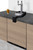Summit SBC58BLIFFLTWADA 23.63" W Stainless Steel Flat Top Floating Tap Build-In Beer Kegerator - 115 Volts