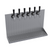 Krowne KWMDT-6S 24" OA Length Brushed Stainless Steel Krowne Wall Mounted Drip Tray