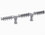 Krowne KDPY-15S 15 Faucets Stainless Steel Countertop Krowne Double Pipe Y-Tower