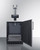 Summit SBC7BRSFLTWCFADA 23.63" W Stainless Steel Flat Top Floating Tap Built-In Cold Brew Coffee Kegerator - 115 Volts