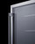 Summit SCF475 23.38" W Stainless Steel Built-In Glass Door Commercial Freezer - 115 Volts
