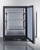 Summit SCF475 23.38" W Stainless Steel Built-In Glass Door Commercial Freezer - 115 Volts