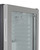 Summit MB13GLSS 0.9 Cu. Ft. Stainless Steel Glass Door One-Section Compact Minibar - 115 Volts