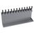 Krowne KWMDT-12S 36" OA Length Brushed Stainless Steel Krowne Wall Mounted Drip Tray