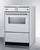 Summit WEM665W 2.92 Cu. Ft. Induction Smooth-Top Range - 220 Volts