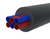 Krowne CC-6 (6) 1/2" Accuflex Polyethylene Glycol Tubing, 3/4" Armacell Armaflex Insulation and Waterproof Black Tape