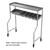 Lakeside SS72SS 72" W Stainless Steel Tray Starter Station