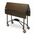 Lakeside 74416 36" W Plastic Laminated Wood Square Top Space-Saver Series Room Service Table