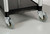 Lakeside 2500 300 Lbs. Black Polyethylene 3 Shelves Bus Cart