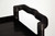 Lakeside 2500 300 Lbs. Black Polyethylene 3 Shelves Bus Cart