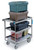 Lakeside 511 700 Lbs. Stainless Steel 3 Shelves Utility Cart