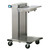 Lakeside 814 32.5" W Stainless Steel Mobile Tray & Glass Cup Rack Dispenser