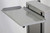Lakeside 814 32.5" W Stainless Steel Mobile Tray & Glass Cup Rack Dispenser