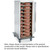 Lakeside 552 26.75" W Aluminum 1 Compartment 24 Trays Non-Insulated Enclosed Tray Truck