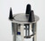 Lakeside 4007 Easy-Glide 7.25" Dia. Round Stainless Steel 1-Tube Open Dish Dispenser