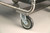 Lakeside 2444 500 Lbs. Stainless Steel 3 Shelves Milk Crate Transport Cart