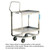 Lakeside 4939 1000 Lbs. Stainless Steel 3 Shelves Handler Tough Transport Utility Cart