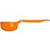 Carlisle 496324 2.5 Oz. Orange Plastic Measure Miser Portion Spoon