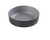 Yanco BM-4003 2 Oz. Gray and Black Ceramic Square Birmingham Sauce Dish
