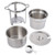 Winco 211 11 Qt. Round Stainless Steel Soup Warmer
