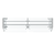 Vollrath SS-6BG-051S-HSL 73" W x .37" Thick Tempered Glass Panels Stainless Steel Frame Single Sided 6-Series Velocity Breath Guard