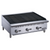 Dukers DCRB36 36" W Natural Gas Stainless Steel Construction Manual Control Charbroiler - 105,000 BTU