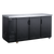Dukers DBB72-M3 70.38" W Three-Section Reach-In Refrigerated Back Bar Cooler - 115 Volts