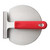 Winco SWS-6 1.67 Lbs. Round Stainless Steel Smash Burger Press