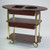 Lakeside 37307 44" W Rounded Oval Top 3 Open Shelves Salad Cart