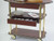 Lakeside 37307 44" W Rounded Oval Top 3 Open Shelves Salad Cart