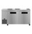Hoshizaki ULF60B 60" W Stainless Steel Interior Two-Section Steelheart Series Undercounter Freezer - 115 Volts