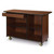 Lakeside 68110 57.5" W Laminate 2 Compartments Drawer Top Left Enclosed Service Cart