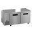 Hoshizaki ULF67B 67” W Stainless Steel Interior Two-Section Steelheart Series Undercounter Freezer - 115 Volts