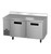 Hoshizaki WLF67B 67” W Stainless Steel Interior Two-Section Steelheart Series Worktop Freezer – 115 Volts