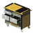 Lakeside 690-30 44.5" W Stainless Steel Exterior Cold Drawers Hydration or Nutrition Cart