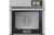 Unox XAEC-10HS-EPD 23.63" W Stainless Steel Drop Down Double Glass Door Evereo CUBE Food Preserver - 240 Volts