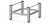 Unox XWKRT-00HS-L 23.39” W Low Open Stand for Evereo CUBE Unit