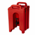 Cambro 100LCD158 10.38" W x 11.5" D x 17.25" H 1.5 Gallon Insulated Plastic Hot Red Camtainer Beverage Carrier