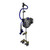 T&S Brass B-7132-U03XS6 35' Wall Open Stainless Steel with High Flow Spray Rear Trigger Spray Gun Hose Reel Assembly