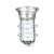 Component Hardware L55-2024-HT Tempered Glass Globe Canopy Lighting Fixture with Wire Guard