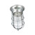Component Hardware L55-2024-HT Tempered Glass Globe Canopy Lighting Fixture with Wire Guard
