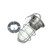 Component Hardware L55-1024 Tempered Glass Globe Tuff-Skin with Wire Guard Canopy Lighting Fixture