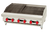 American Range ARSRB-12-NG 12" W Natural Gas Countertop Stainless Steel Front and Sides Charbroiler - 30,000 BTU