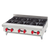 American Range ARSHP-60-10-LP 60" W Stainless Steel Front and Sides 10 Burners Manual Controls Liquid Propane Hotplate - 320,000 BTU